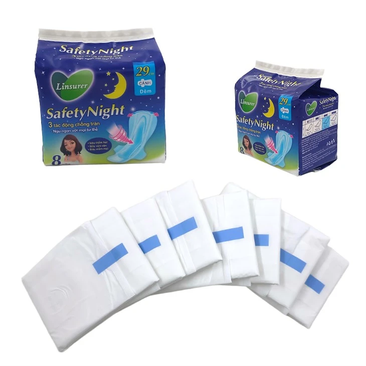 Full Biodegradable Sanitary Napkin Pad