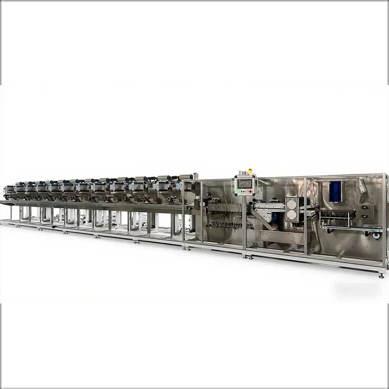 FM-SL Left-Right Rolling Automatic Feeding Wet Wipes Folding Packing Production Line-1 FM-SL Left-Right Rolling Automatic Feeding Wet Wipes Folding Packing Production Line-1