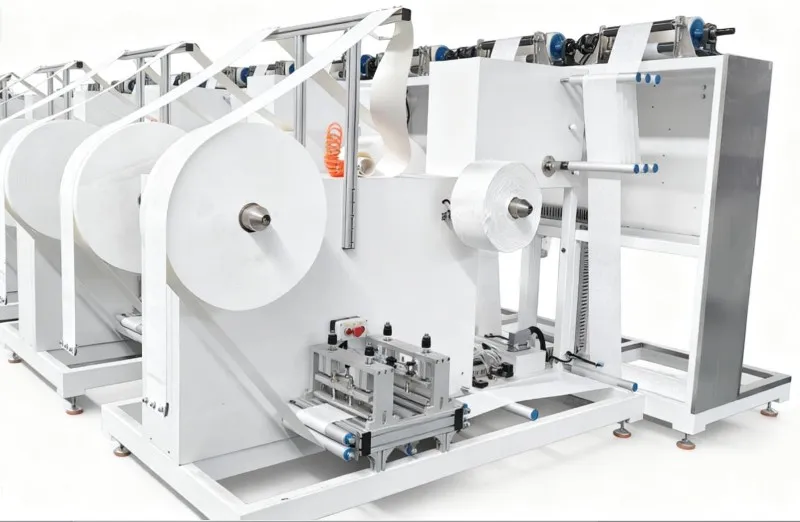 FM-SL Left-Right Rolling Automatic Feeding Wet Wipes Folding Packing Production Line-4 FM-SL Left-Right Rolling Automatic Feeding Wet Wipes Folding Packing Production Line-4